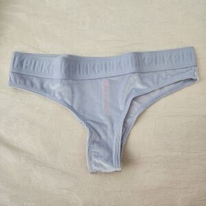Victoria's Secret PINK ribbed velvet logo band itsy cheekster